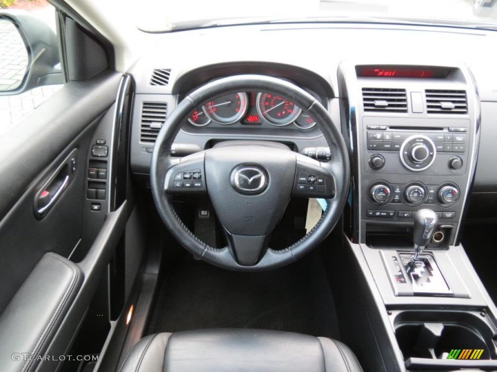 2011 CX-9 Touring - Stormy Blue Mica / Black photo #26