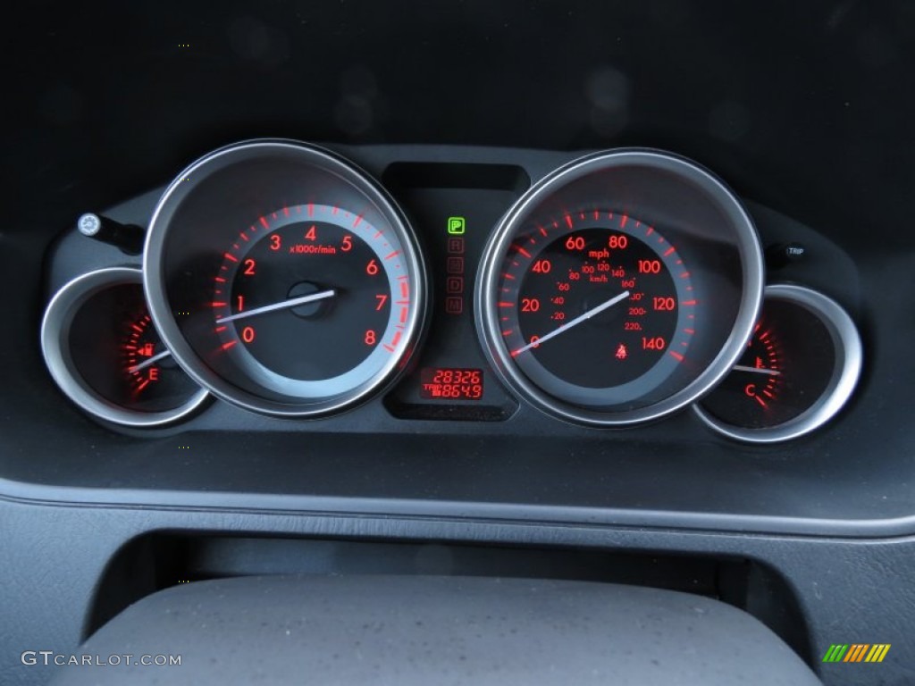 2011 CX-9 Touring - Stormy Blue Mica / Black photo #27