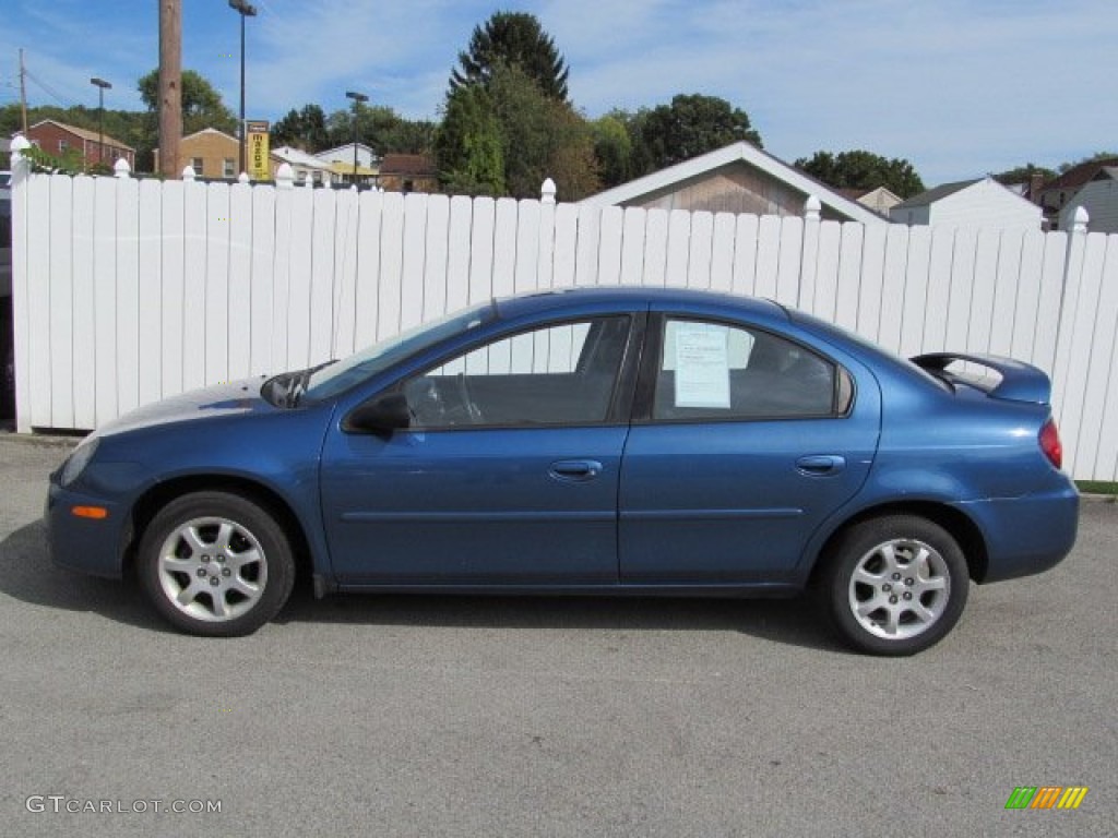 2003 Neon SXT - Atlantic Blue Pearl / Dark Slate Gray photo #2