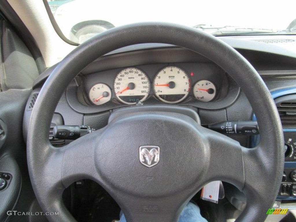 2003 Neon SXT - Atlantic Blue Pearl / Dark Slate Gray photo #16