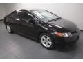 Nighthawk Black Pearl - Civic EX-L Coupe Photo No. 8