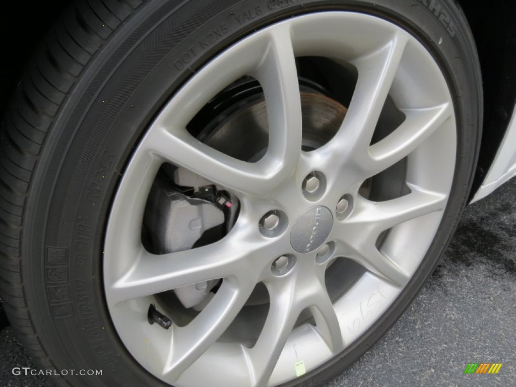 2013 Dart Rallye - Bright White / Diesel Gray photo #5