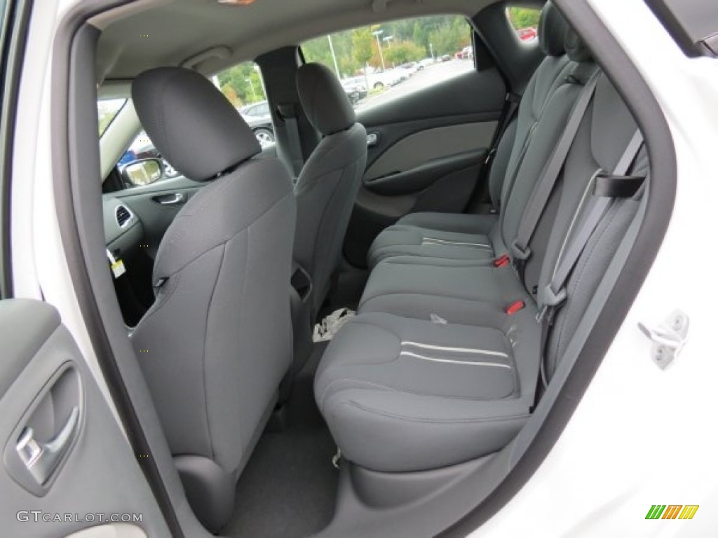 2013 Dart Rallye - Bright White / Diesel Gray photo #7