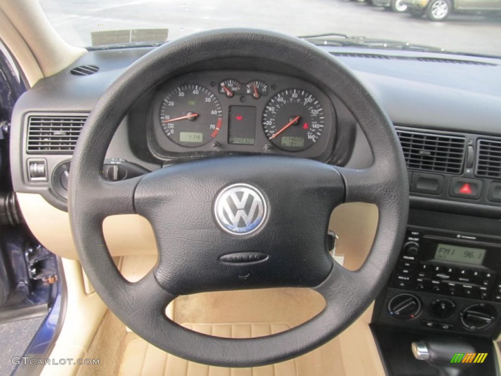 2004 Volkswagen Golf GLS 4 Door Steering Wheel Photos