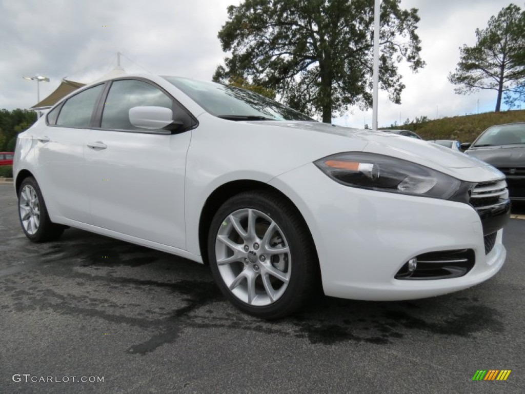 Bright White 2013 Dodge Dart Rallye Exterior Photo #71543947