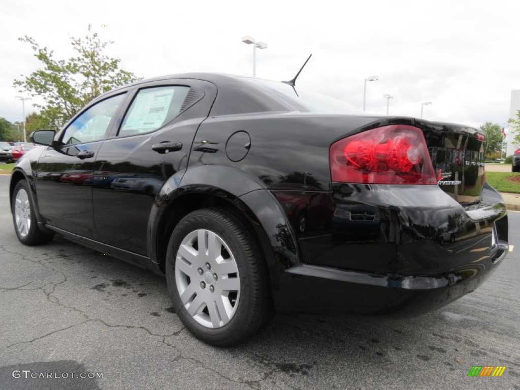 Black 2013 Dodge Avenger SE Exterior Photo #71544340