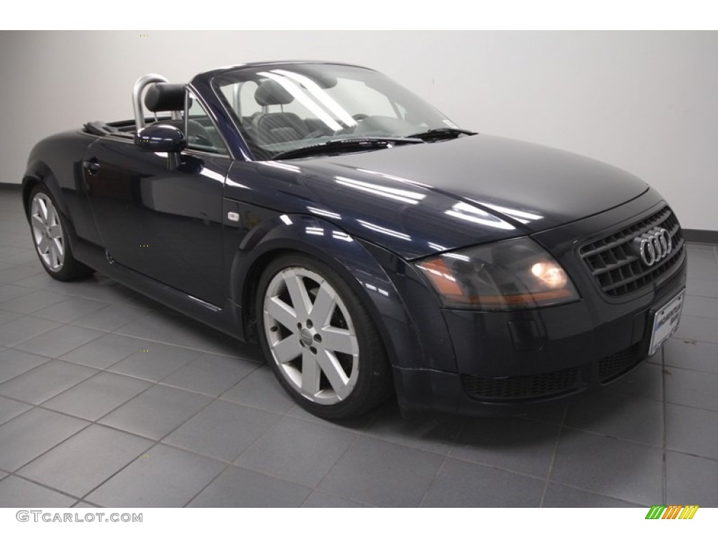 2003 TT 1.8T quattro Roadster - Moro Blue Pearl Effect / Ebony photo #1
