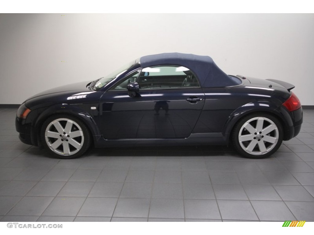 Moro Blue Pearl Effect 2003 Audi TT 1.8T quattro Roadster Exterior Photo #71546134