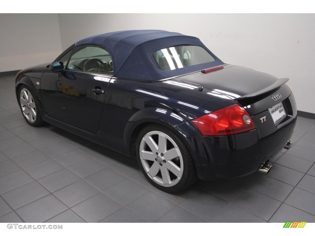 2003 TT 1.8T quattro Roadster - Moro Blue Pearl Effect / Ebony photo #5