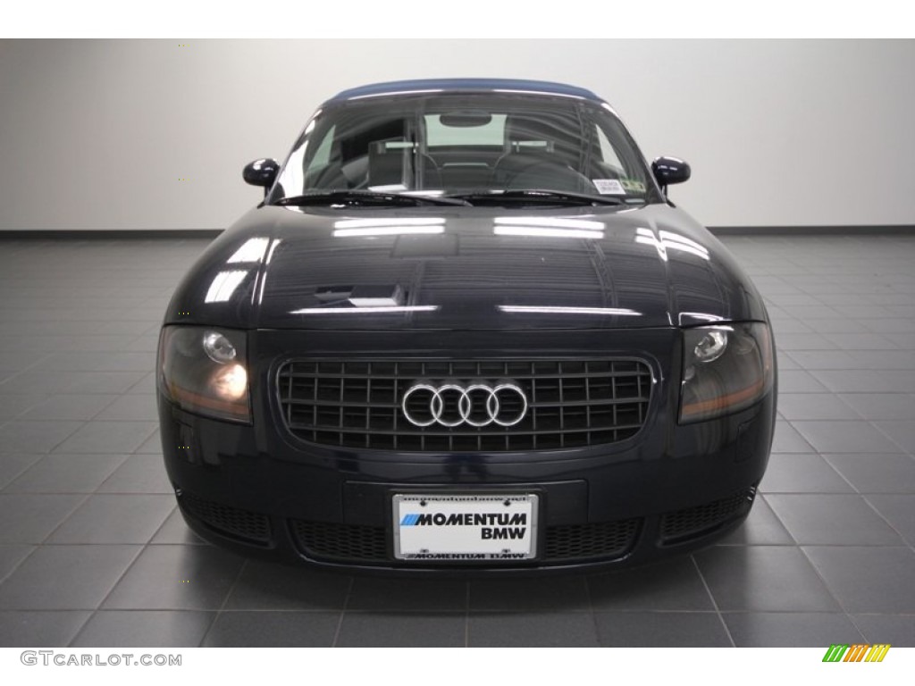 2003 TT 1.8T quattro Roadster - Moro Blue Pearl Effect / Ebony photo #6