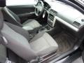 Ebony 2010 Chevrolet Cobalt LT Coupe Interior Color