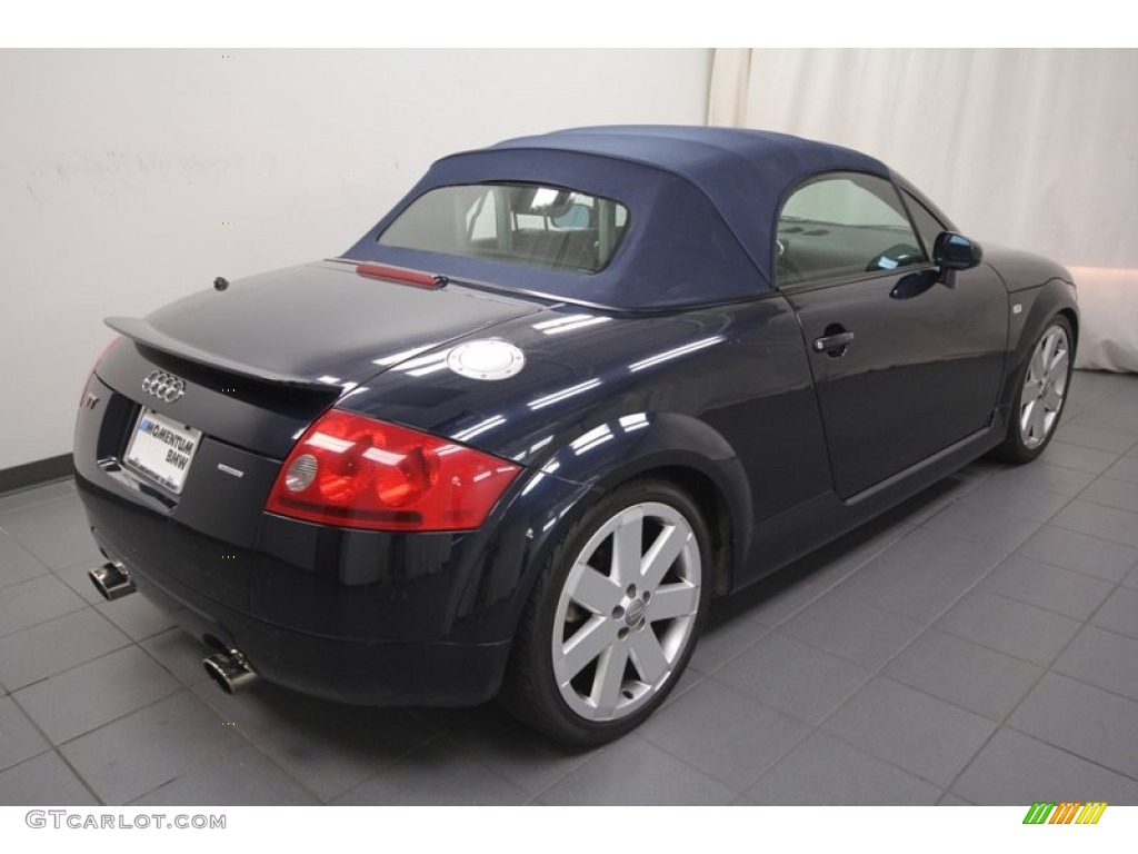 2003 TT 1.8T quattro Roadster - Moro Blue Pearl Effect / Ebony photo #11