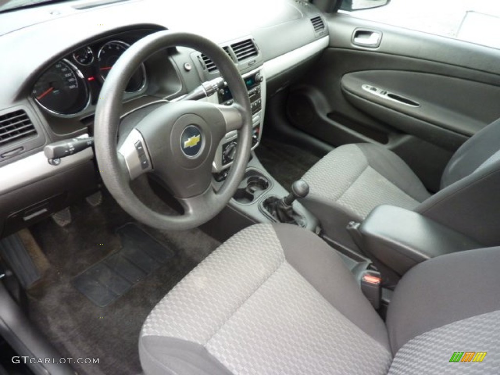 Ebony Interior 2010 Chevrolet Cobalt LT Coupe Photo #71546231