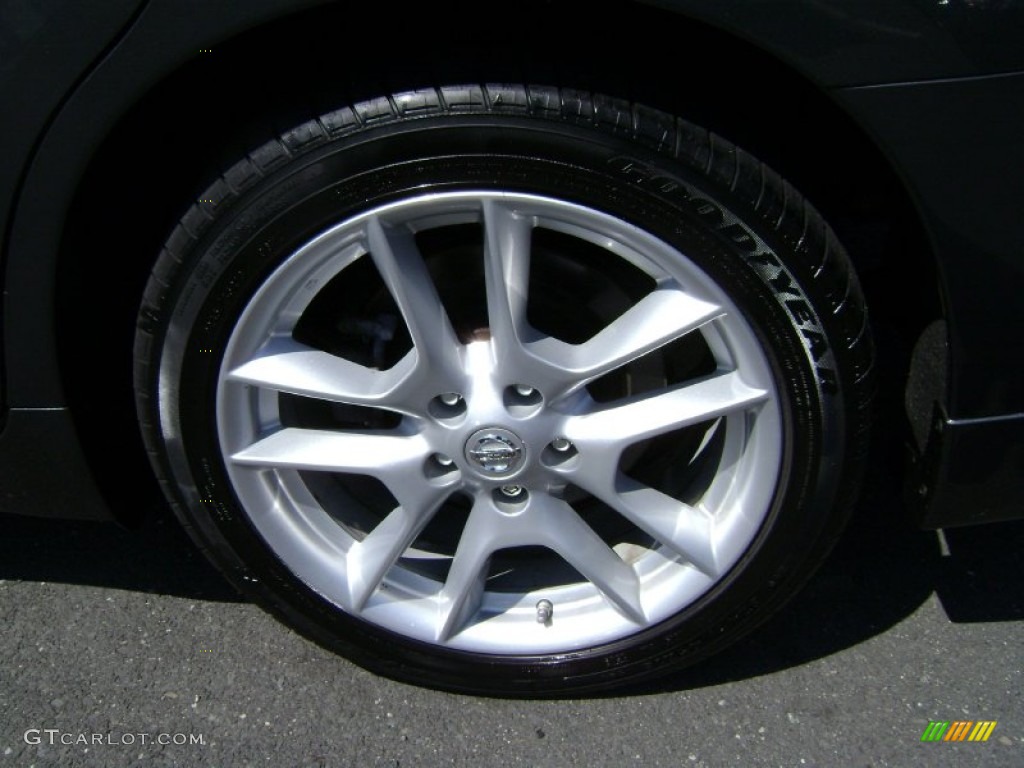 2009 Maxima 3.5 S - Dark Slate Metallic / Charcoal photo #8