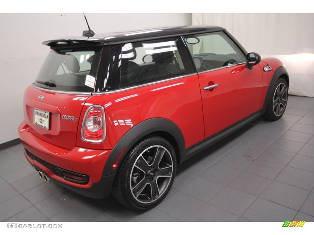 2012 Cooper S Hardtop - Chili Red / Carbon Black photo #11