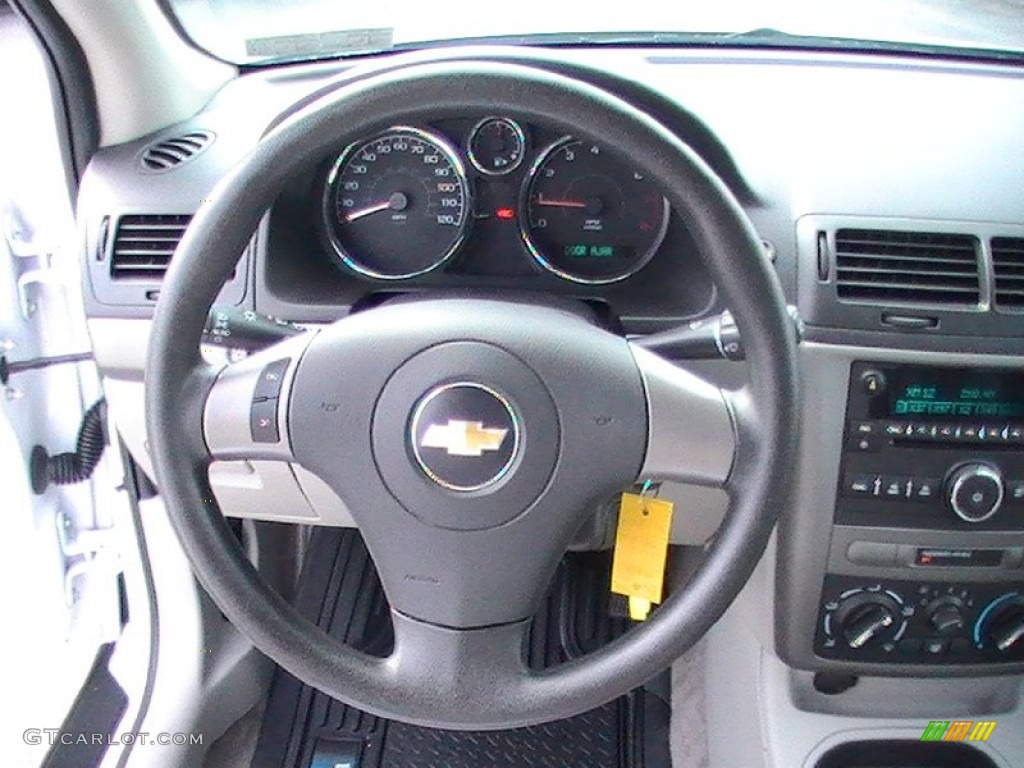2009 Chevrolet Cobalt LS XFE Sedan Gray Steering Wheel Photo #71547502