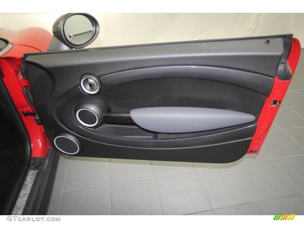 2012 Cooper S Hardtop - Chili Red / Carbon Black photo #30