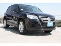 Deep Black Metallic - Tiguan S Photo No. 1
