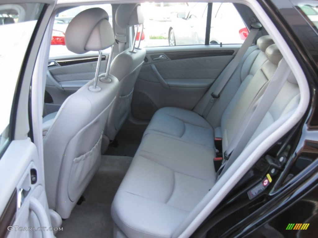 Ash Grey Interior 2004 Mercedes-Benz C 320 Wagon Photo #71548858