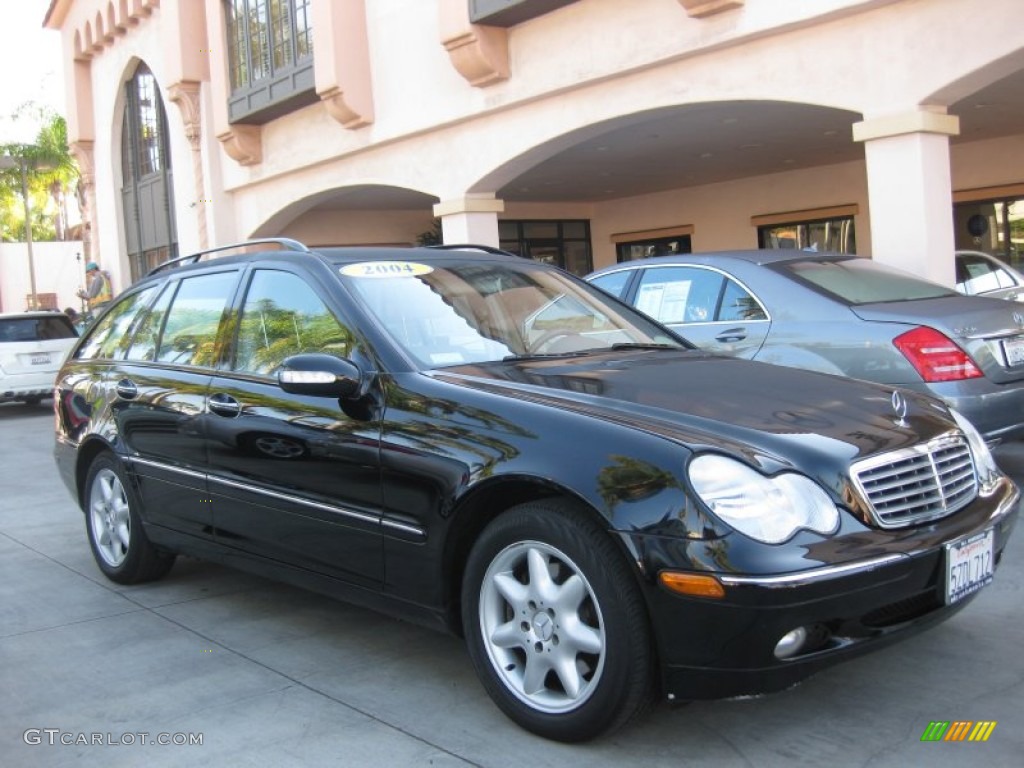 Black 2004 Mercedes-Benz C 320 Wagon Exterior Photo #71548905