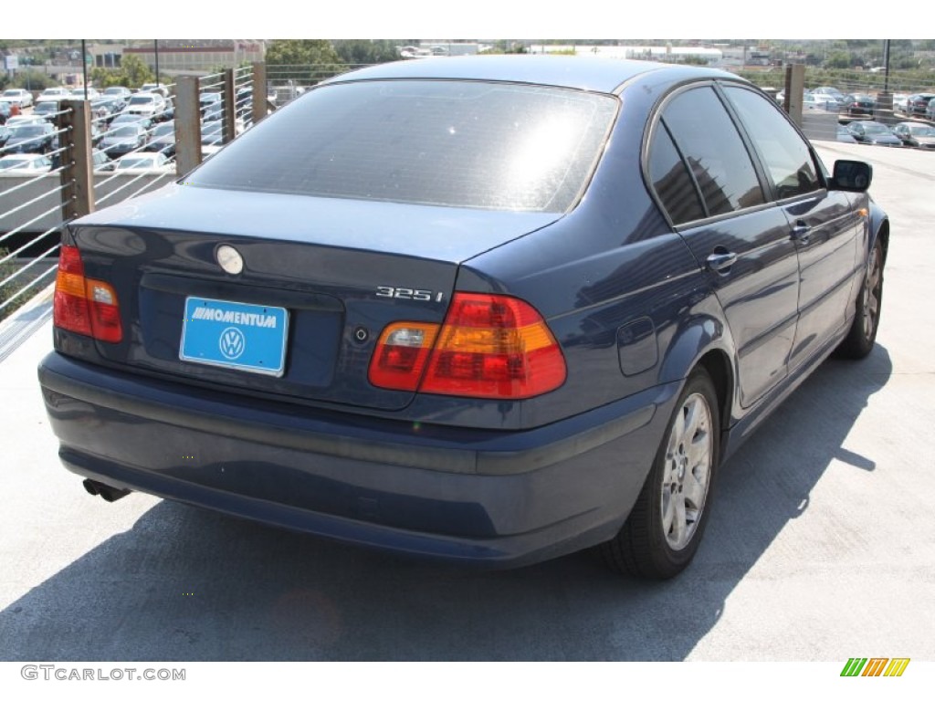 2005 3 Series 325i Sedan - Steel Blue Metallic / Sand photo #5