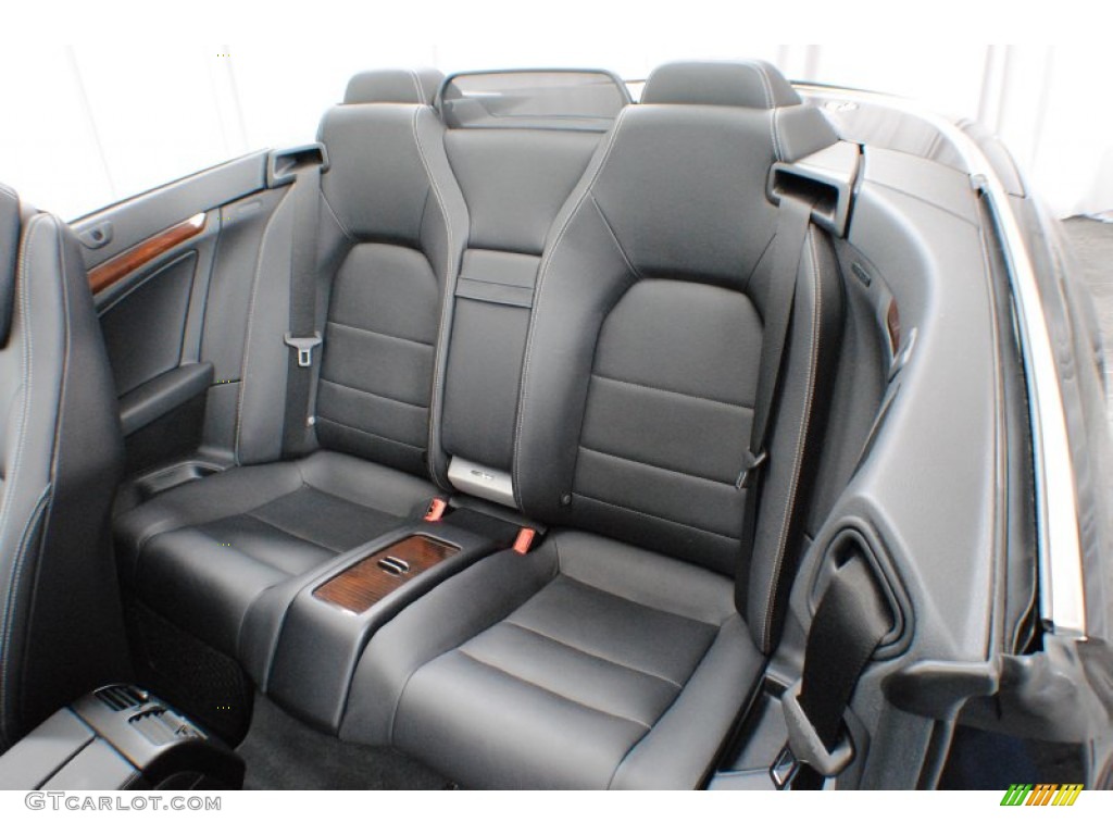 2011 Mercedes-Benz E 350 Cabriolet Rear Seat Photo #71549869