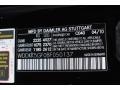 040: Black 2011 Mercedes-Benz E 350 Cabriolet Color Code