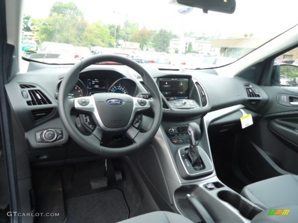 2013 Ford Escape SE 2.0L EcoBoost 4WD Charcoal Black Dashboard Photo #71550418