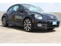 2013 Deep Black Pearl Metallic Volkswagen Beetle Turbo  photo #1