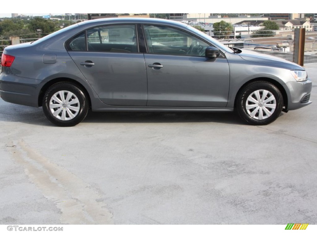 2013 Jetta S Sedan - Platinum Gray Metallic / Titan Black photo #8