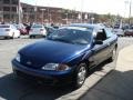2001 Indigo Blue Metallic Chevrolet Cavalier Coupe  photo #4