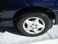 2001 Indigo Blue Metallic Chevrolet Cavalier Coupe  photo #9