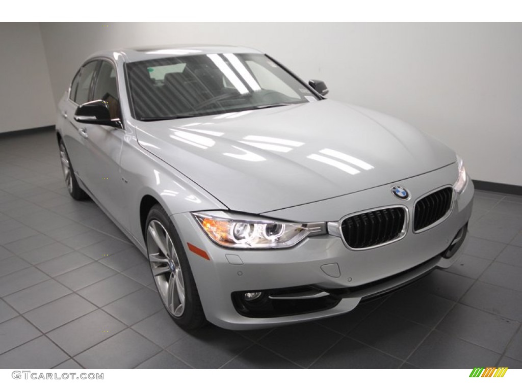 2013 3 Series ActiveHybrid 3 Sedan - Glacier Silver Metallic / Black photo #5
