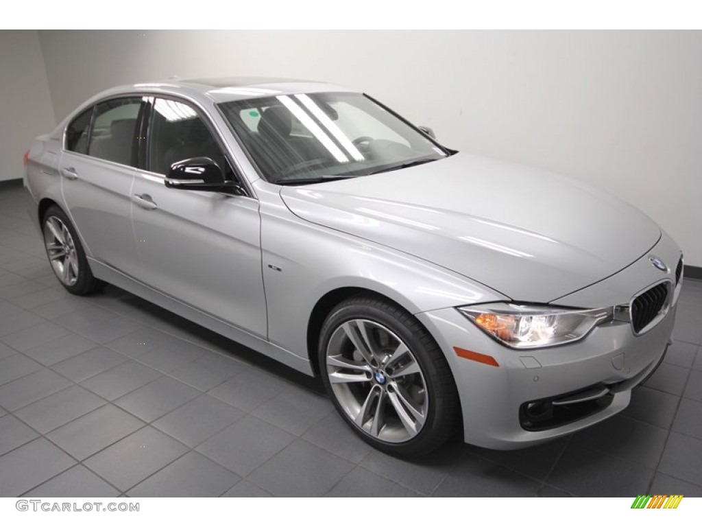 Glacier Silver Metallic 2013 BMW 3 Series ActiveHybrid 3 Sedan Exterior Photo #71552599