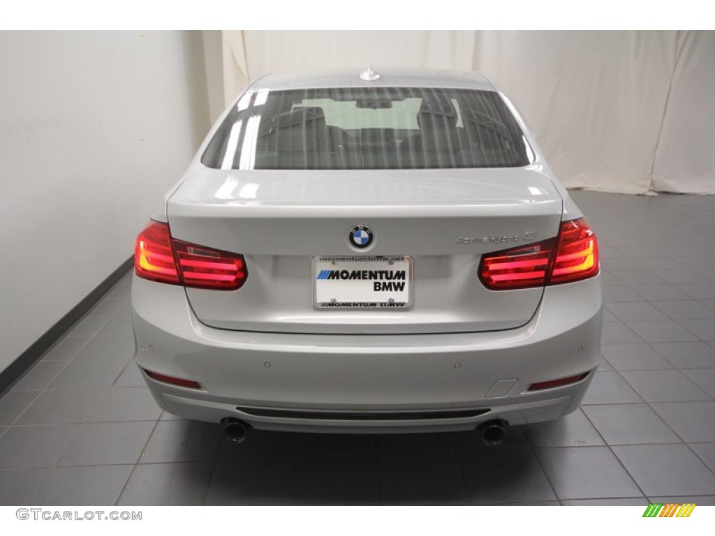 2013 3 Series ActiveHybrid 3 Sedan - Glacier Silver Metallic / Black photo #9