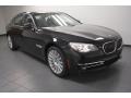 Black Sapphire Metallic 2013 BMW 7 Series 740i Sedan Exterior