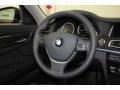 Black 2013 BMW 7 Series 740i Sedan Steering Wheel