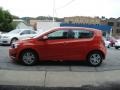 2012 Inferno Orange Metallic Chevrolet Sonic LS Hatch  photo #5