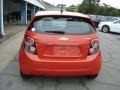2012 Inferno Orange Metallic Chevrolet Sonic LS Hatch  photo #7