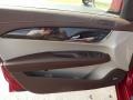 Light Platinum/Brownstone Accents 2013 Cadillac ATS 3.6L Premium Door Panel