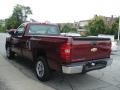 2013 Deep Ruby Metallic Chevrolet Silverado 1500 LS Regular Cab  photo #6