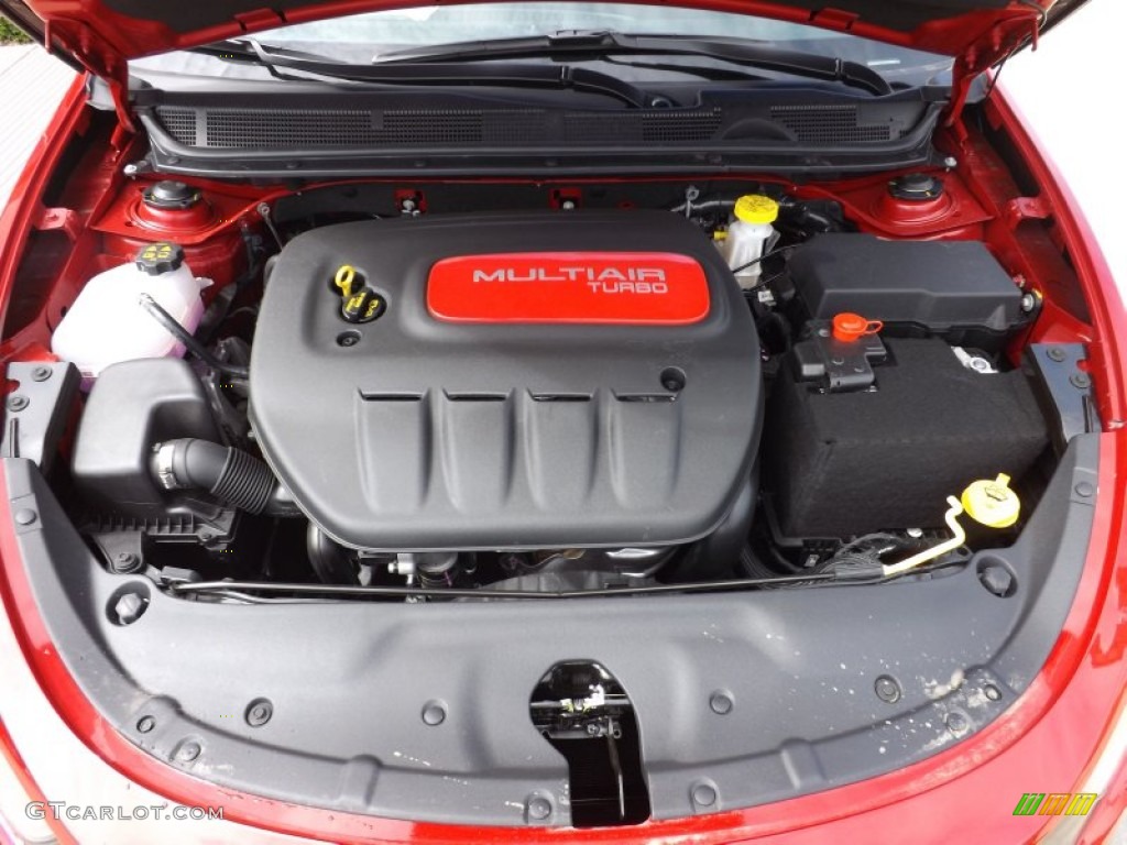 2013 Dodge Dart Rallye 1.4 Liter Turbocharged SOHC 16-Valve MultiAir 4 Cylinder Engine Photo #71557081