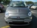 2012 Grigio (Grey) Fiat 500 Lounge  photo #2