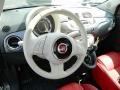 2012 Grigio (Grey) Fiat 500 Lounge  photo #7