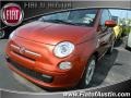 Rame (Copper Orange) 2012 Fiat 500 Lounge