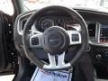 Black 2013 Dodge Charger SRT8 Steering Wheel