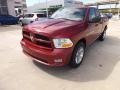 2012 Deep Cherry Red Crystal Pearl Dodge Ram 1500 Express Quad Cab 4x4  photo #1