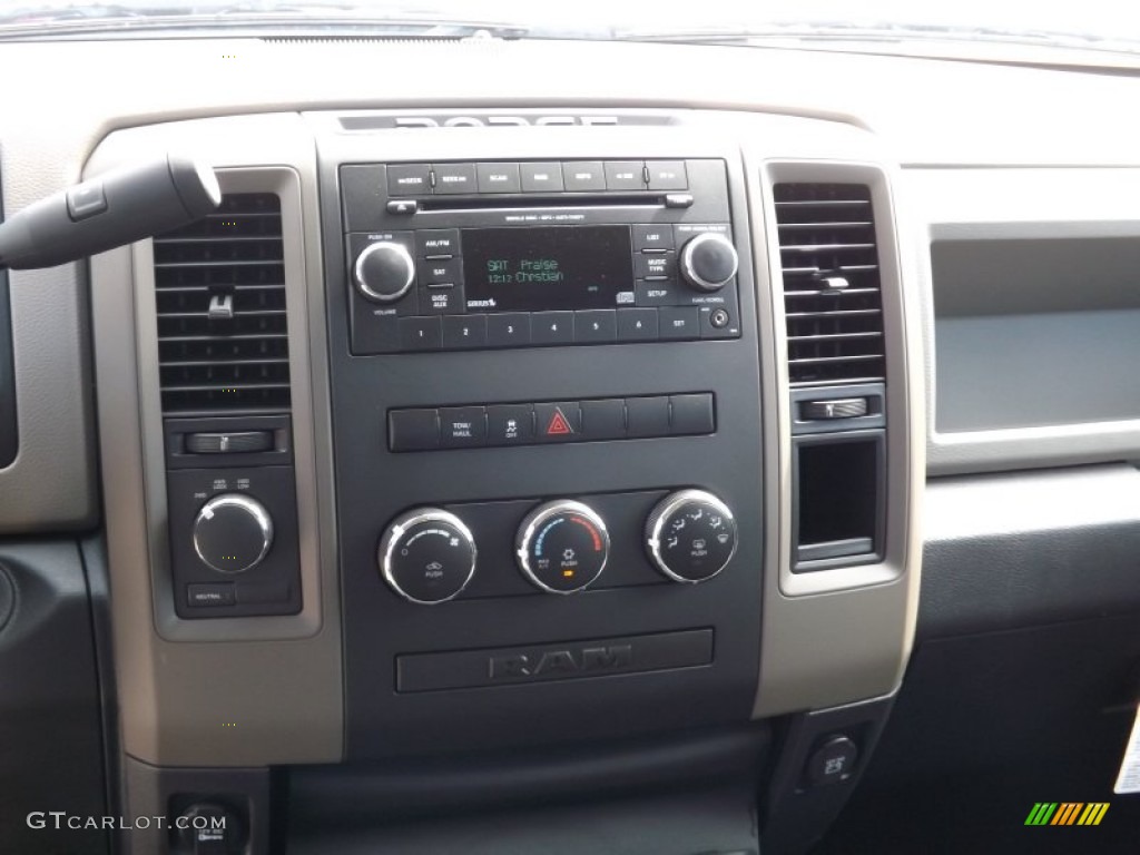 2012 Dodge Ram 1500 Express Quad Cab 4x4 Controls Photo #71558288