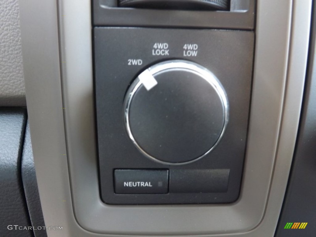2012 Dodge Ram 1500 Express Quad Cab 4x4 Controls Photo #71558305