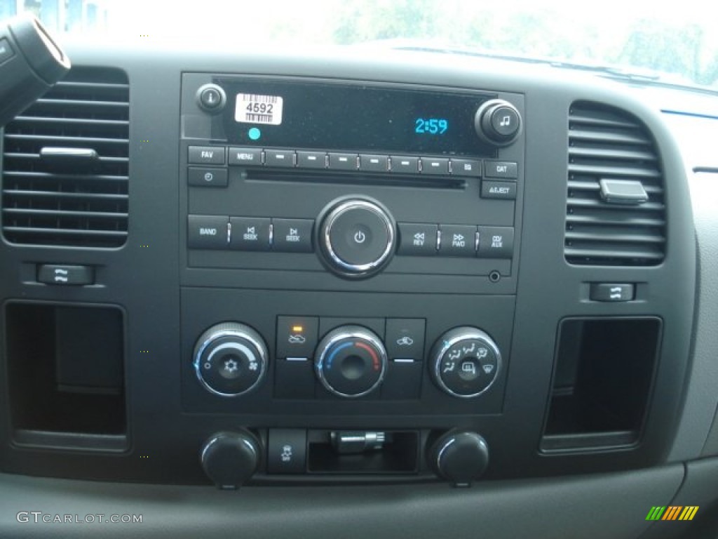 2012 Silverado 1500 LS Extended Cab 4x4 - Imperial Blue Metallic / Dark Titanium photo #17